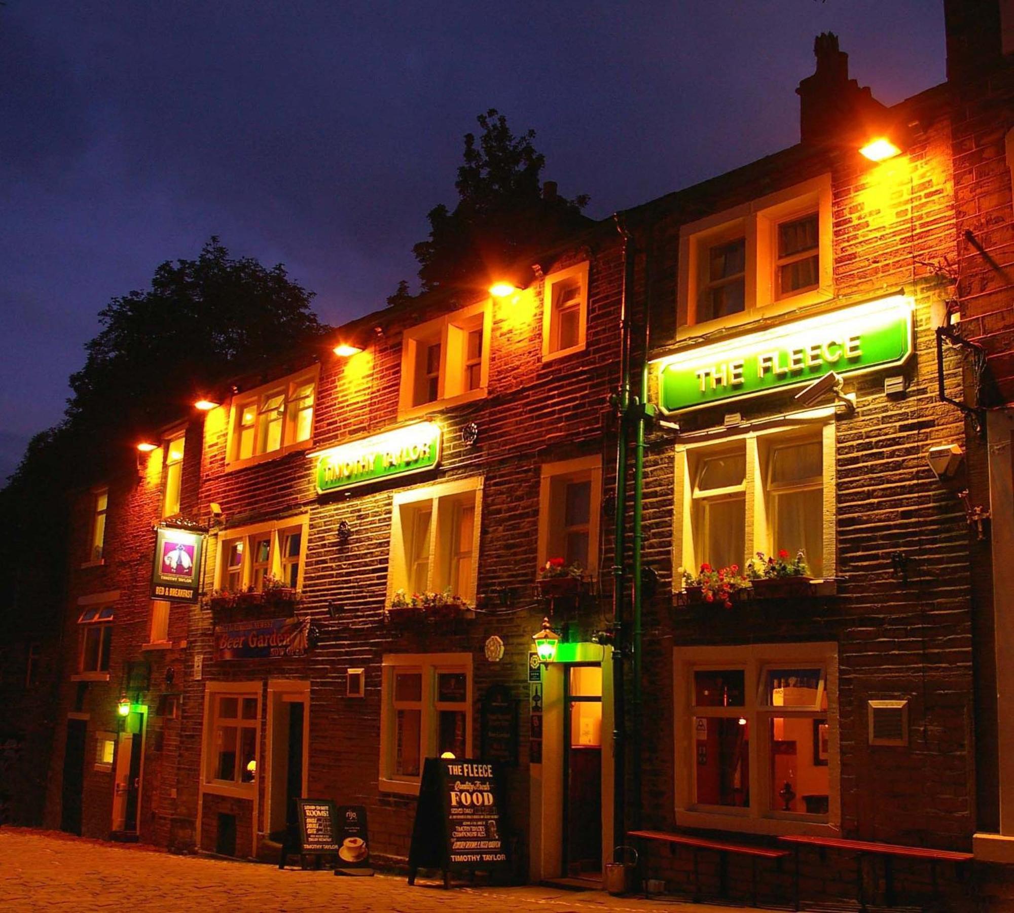 The Fleece Inn Haworth Eksteriør bilde